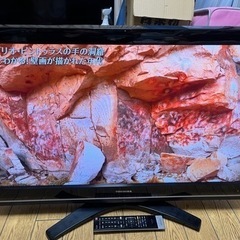 37インチ 型 東芝 REGZA レグザ 液晶テレビ 37Z9500 2010年製の画像