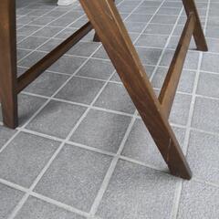 折りたたみテーブル   ウォルナットの画像