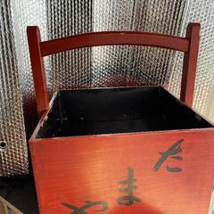 取引中　昔版ウーバーイーツ　おかもち