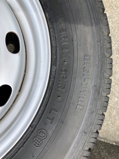 売り尽くし❗️ダイハツ純正スチールホイール　１２インチ　軽自動車バン用