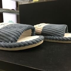 スリッパ ブルー 全長27cm 未使用品の画像
