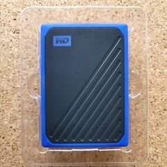WD Western Digital 外付けSSD ポータブルSSD My Passport Go 2TB WDBMCG0020BBT BLUE