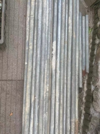 足場パイプ 長さ1m～4m