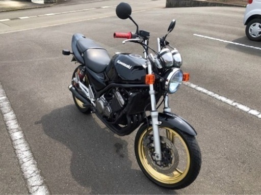 Kawasaki バリオス2 ZR250B 登録書類完備  始動動画有