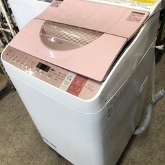 福岡市内配送無料 シャープ SHARP ES-TX 750-P [たて型洗濯乾燥