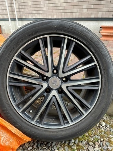 17インチ　夏タイヤホイール4本セット