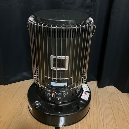 【美品】トヨトミ 石油ストーブ KS-67H ブラック  動作確認済み 自然通気形開放式石油ストーブ 