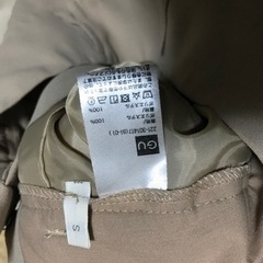 GU ウォッシャブルノーカラージャケット＆ウォッシャブルテーパードパンツの画像