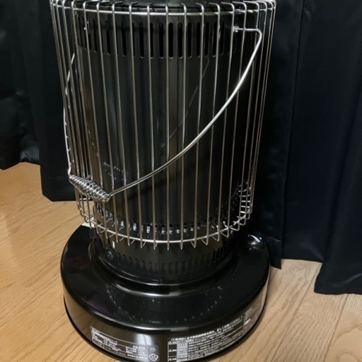 【美品】トヨトミ 石油ストーブ KS-67H ブラック  動作確認済み 自然通気形開放式石油ストーブ 