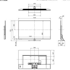 th55fx800（液晶割れあり）の画像