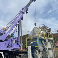 【鳥取県西伯郡：とりあえず現場見学・会社見学だけでもOK】力を貸してください！新日本建設　地盤改良工事スタッフの募集です。の画像