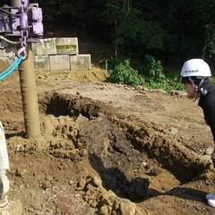 【鳥取県西伯郡：とりあえず現場見学・会社見学だけでもOK】力を貸してください！新日本建設　地盤改良工事スタッフの募集です。の画像