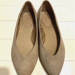 H&M GU フラットパンプス2足セット 23〜23.5cmの画像