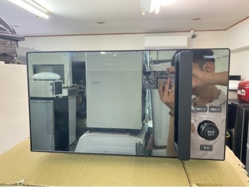 2021年製センサー付き電子レンジ DR-E273B ブラック [20L /50/60Hz]
