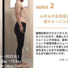 体も心も健康な状態を作り幸せになる！オンラインパーソナルトレーニングで内面からの自信を形成しましょう！の画像