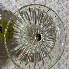 クリスタルのフルーツ皿