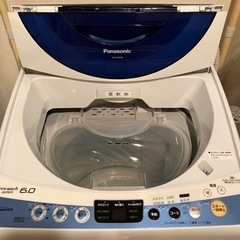 【お譲り先決定】Panasonic  全自動洗濯機　6キロの画像