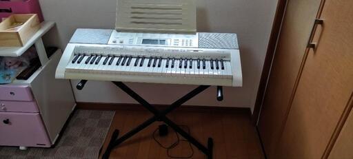 決まりました CASIO\n光ナビゲーションキーボード