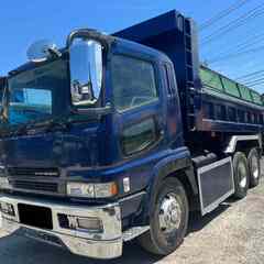 【車検付き】三菱ふそう　ダンプ248-738　型式KL-FV50JJXD　 最大積載9,700kg　2デフ　走行距離76万km 平成17年式の画像
