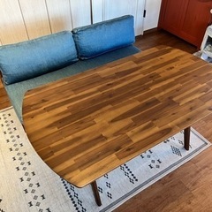 【最終値下げ】unico ウニコ swella w1400 ダイニングテーブルの画像