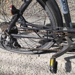 アサヒサイクル　ルーツ　自転車　パールブラック　ロードバイクの画像