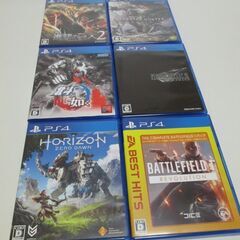 【PS4】ソフト6本セット　まとめ売り(FF7リメイクなど)の画像
