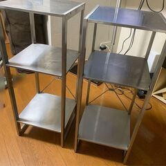 IKEA　ステンレス棚