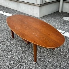 ニトリ　テーブル　引き出し付き