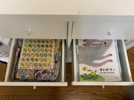 IKEAオープンシェルフ　棚/カラックス/引き出し