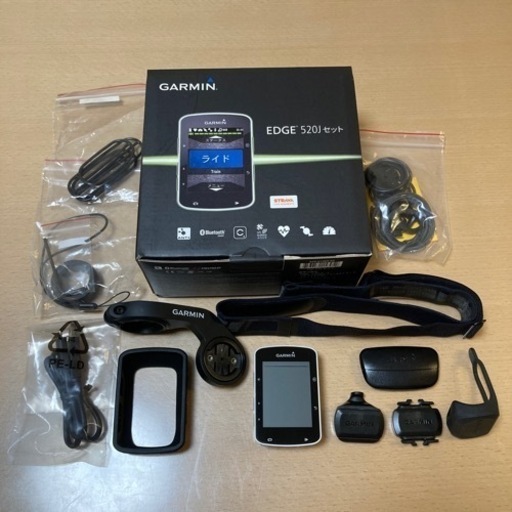 美品 GARMIN EDGE 520J サイクルコンピューター