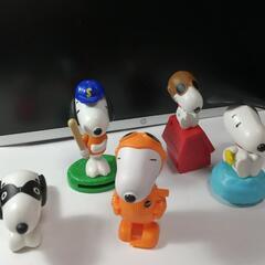 かわいいスヌーピー フィギュア5匹セット
