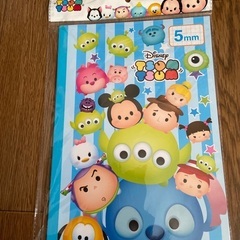 ツムツムマグネットとノートセットの画像
