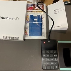 携帯電話　FutureModel  Niche Phone-S+ Black ブラック MOB-N18-01-BLACKの画像