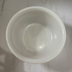 お風呂　桶　おけ　ややクリアホワイト