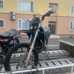 RMX250ツーサイクル整備中