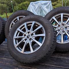 美品:アルミホイール、スタッドレスタイヤはオマケ！