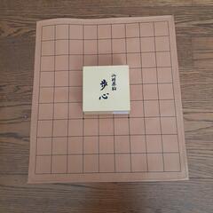 将棋駒と将棋盤