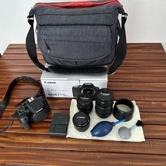 最新機種　キャノン　canon kiss x10i標準&望遠&単...