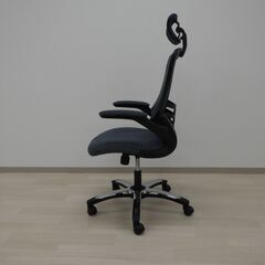 オフィスチェア（青灰）（小金井市再生家具）品番：06-03-20 ※対象者は小金井市在住者のみ※新規優先の画像