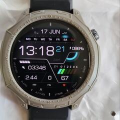 値下げ 新品 未使用品 Amazfit gtr4 シリコンカバー カーキの画像