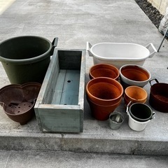 植木鉢、プランターセット