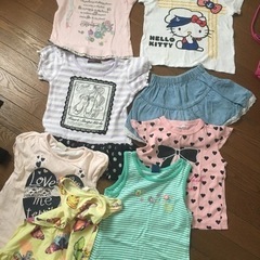 女の子100センチから110センチ夏服