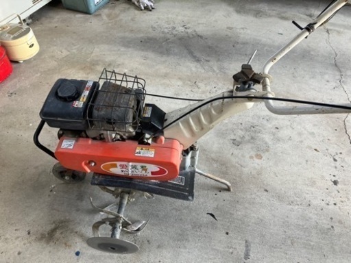 エンジン一発始動！室内保管！説明書あり！愛菜君 あいさいくん SPR82M  耕運機 管理機 三菱メイキエンジン GM82