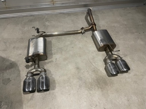 30 プリウス 4本出しマフラー　専用リヤスポセット