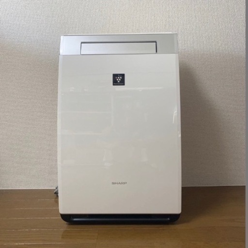 SHARP シャープ ハイグレード 高濃度プラズマクラスター25000  加湿空気清浄機  自動掃除機能付 KI-GX75-W 2017年製 10畳～20畳対応