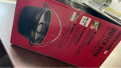 お値段見直し→新品未使用　ユニフレーム　ダッチオーブン10inch 