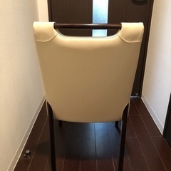カリモク　ダイニングチェア　2脚セットの画像