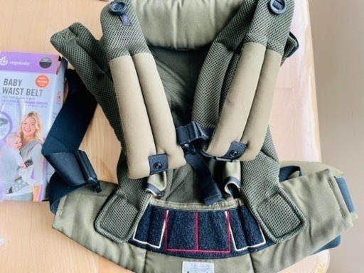 【美品】エルゴ　オムニ　OMINI360 クールエアー　カーキ