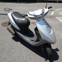 スズキ レッツ2 エンジン実働車 セル始動OK バッテリー新品