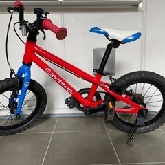 ヨツバサイクル　14インチ　ヒーローレッドの画像
